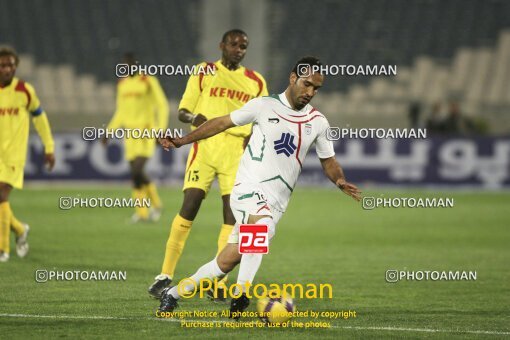 2228811, Tehran, Iran, International friendly match، Iran 1 - 0 Kenya on 2009/03/14 at Azadi Stadium