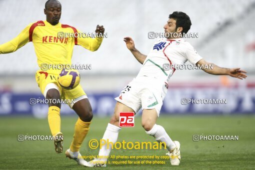 2228929, Tehran, Iran, International friendly match، Iran 1 - 0 Kenya on 2009/03/14 at Azadi Stadium