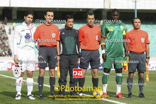 2229037, Tehran, Iran, International friendly match، Iran 1 - 1 Senegal on 2009/04/01 at Azadi Stadium