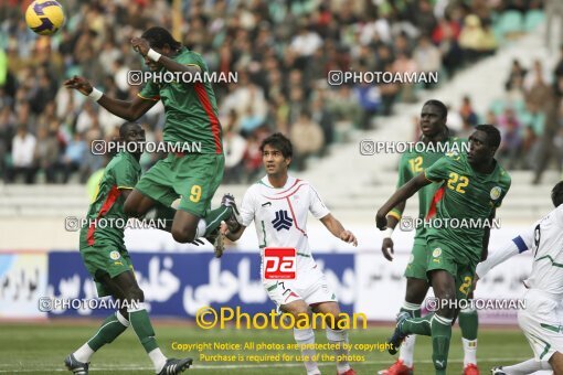 2229068, Tehran, Iran, International friendly match، Iran 1 - 1 Senegal on 2009/04/01 at Azadi Stadium