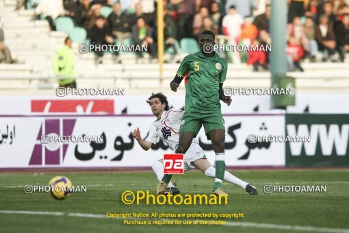 2229097, Tehran, Iran, International friendly match، Iran 1 - 1 Senegal on 2009/04/01 at Azadi Stadium