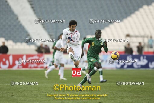 2229108, Tehran, Iran, International friendly match، Iran 1 - 1 Senegal on 2009/04/01 at Azadi Stadium