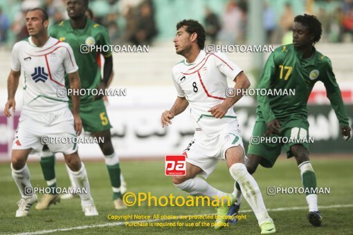 2229114, Tehran, Iran, International friendly match، Iran 1 - 1 Senegal on 2009/04/01 at Azadi Stadium
