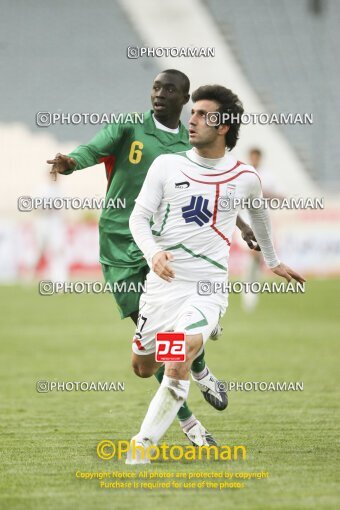 2229118, Tehran, Iran, International friendly match، Iran 1 - 1 Senegal on 2009/04/01 at Azadi Stadium