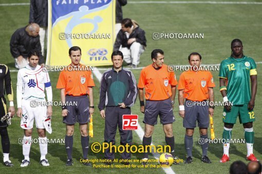 2229148, Tehran, Iran, International friendly match، Iran 1 - 1 Senegal on 2009/04/01 at Azadi Stadium