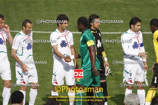 2229159, Tehran, Iran, International friendly match، Iran 1 - 1 Senegal on 2009/04/01 at Azadi Stadium