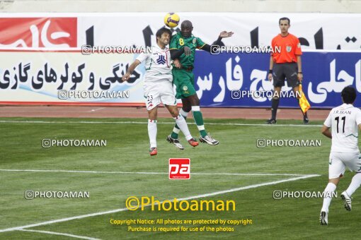 2229224, Tehran, Iran, International friendly match، Iran 1 - 1 Senegal on 2009/04/01 at Azadi Stadium