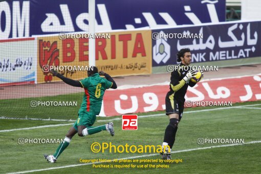 2229227, Tehran, Iran, International friendly match، Iran 1 - 1 Senegal on 2009/04/01 at Azadi Stadium