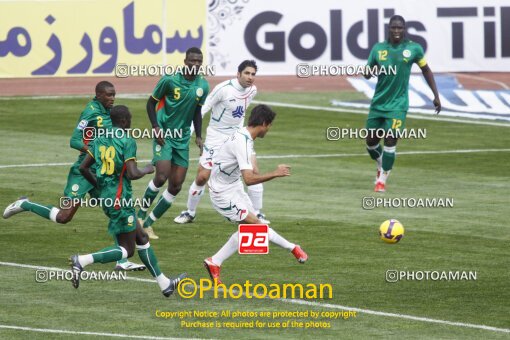 2229232, Tehran, Iran, International friendly match، Iran 1 - 1 Senegal on 2009/04/01 at Azadi Stadium