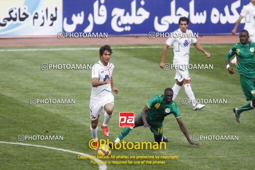 2229237, Tehran, Iran, International friendly match، Iran 1 - 1 Senegal on 2009/04/01 at Azadi Stadium
