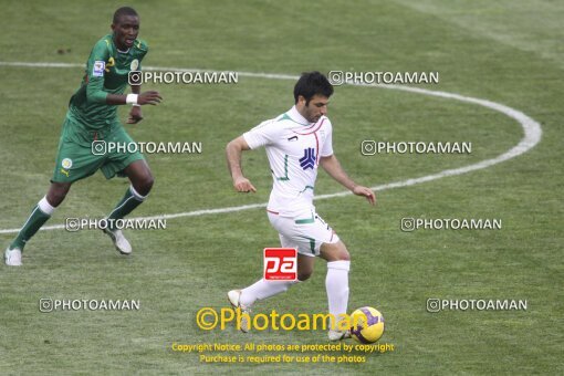 2229277, Tehran, Iran, International friendly match، Iran 1 - 1 Senegal on 2009/04/01 at Azadi Stadium