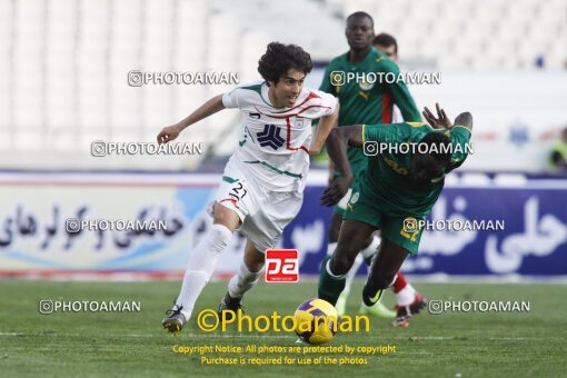 2229310, Tehran, Iran, International friendly match، Iran 1 - 1 Senegal on 2009/04/01 at Azadi Stadium