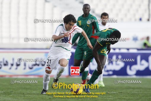 2229311, Tehran, Iran, International friendly match، Iran 1 - 1 Senegal on 2009/04/01 at Azadi Stadium