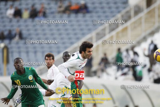 2229322, Tehran, Iran, International friendly match، Iran 1 - 1 Senegal on 2009/04/01 at Azadi Stadium