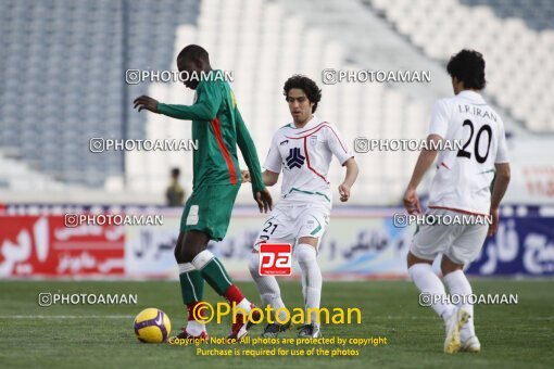 2229324, Tehran, Iran, International friendly match، Iran 1 - 1 Senegal on 2009/04/01 at Azadi Stadium