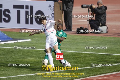 2229346, Tehran, Iran, International friendly match، Iran 1 - 1 Senegal on 2009/04/01 at Azadi Stadium