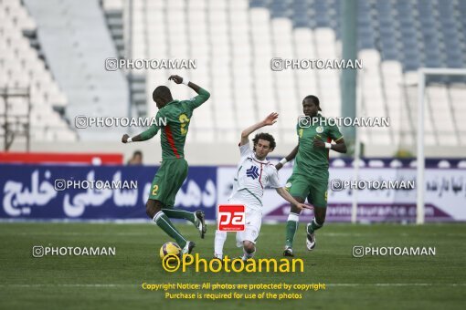 2229586, Tehran, Iran, International friendly match، Iran 1 - 1 Senegal on 2009/04/01 at Azadi Stadium