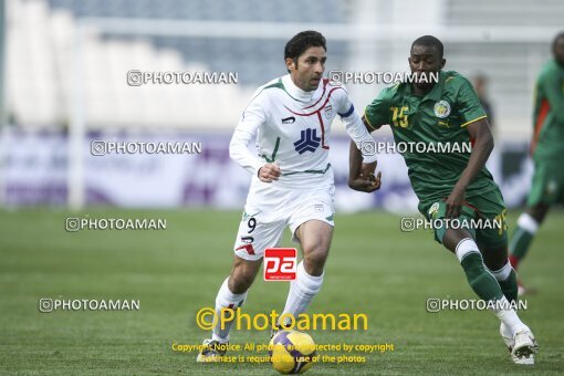2229620, Tehran, Iran, International friendly match، Iran 1 - 1 Senegal on 2009/04/01 at Azadi Stadium