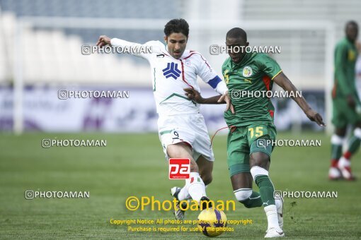 2229621, Tehran, Iran, International friendly match، Iran 1 - 1 Senegal on 2009/04/01 at Azadi Stadium