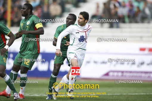 2229623, Tehran, Iran, International friendly match، Iran 1 - 1 Senegal on 2009/04/01 at Azadi Stadium