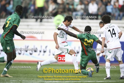 2229625, Tehran, Iran, International friendly match، Iran 1 - 1 Senegal on 2009/04/01 at Azadi Stadium