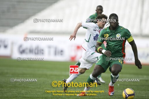 2229629, Tehran, Iran, International friendly match، Iran 1 - 1 Senegal on 2009/04/01 at Azadi Stadium