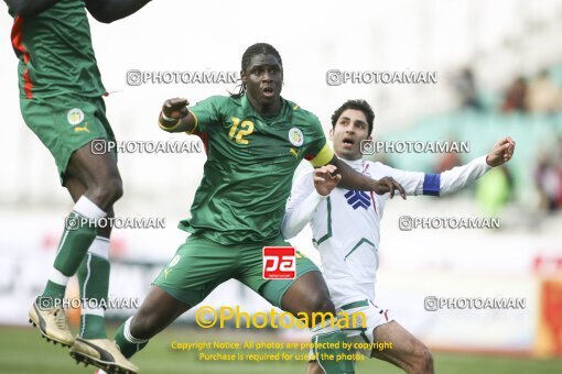 2229632, Tehran, Iran, International friendly match، Iran 1 - 1 Senegal on 2009/04/01 at Azadi Stadium