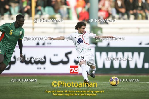 2229645, Tehran, Iran, International friendly match، Iran 1 - 1 Senegal on 2009/04/01 at Azadi Stadium