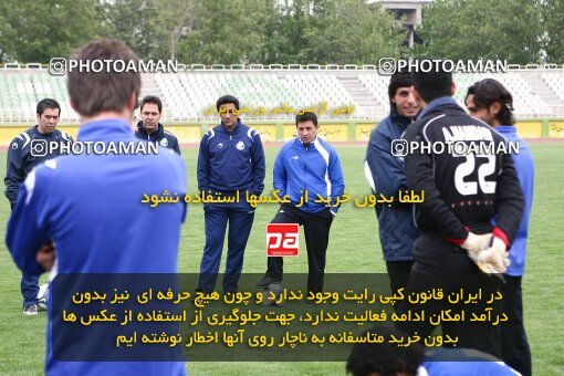 2059962, Tehran, Iran, لیگ برتر فوتبال ایران, Esteghlal Football Team Training Session on 2009/04/15 at زمین شماره 2 ورزشگاه آزادی