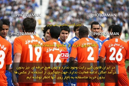 2060101, لیگ برتر فوتبال ایران، Persian Gulf Cup، Week 33، Second Leg، 2009/04/16، Tehran، Azadi Stadium، Esteghlal 1 - ۱ Saipa
