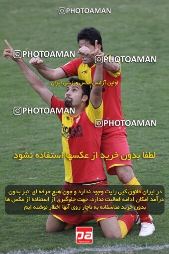 2060098, Ahvaz, Iran, لیگ برتر فوتبال ایران، Persian Gulf Cup، Week 34، Second Leg، 2009/04/26، Foulad Khouzestan 4 - 1 Zob Ahan Esfahan