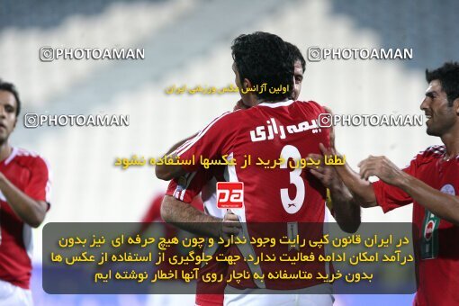 2064051, Tehran, Iran, لیگ برتر فوتبال ایران، Persian Gulf Cup، Week 2، First Leg، Persepolis 1 v 1 Esteghlal Ahvaz on 2009/08/14 at Azadi Stadium