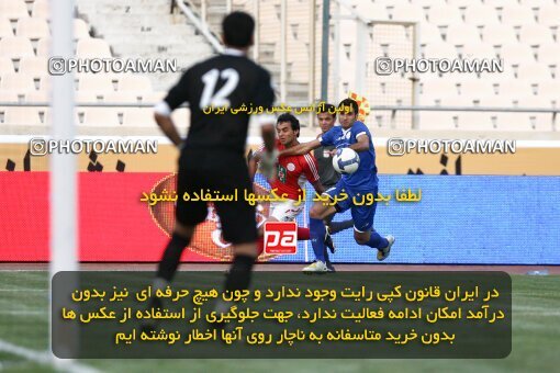 2191402, Tehran, Iran, لیگ برتر فوتبال ایران، Persian Gulf Cup، Week 2، First Leg، Persepolis 1 v 1 Esteghlal Ahvaz on 2009/08/14 at Azadi Stadium