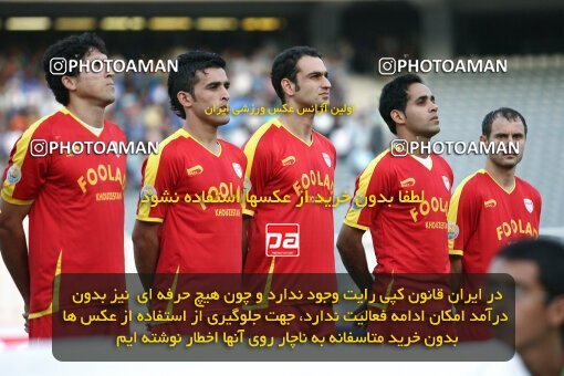 2066819, Tehran, Iran, لیگ برتر فوتبال ایران، Persian Gulf Cup، Week 3، First Leg، Esteghlal 1 v 0 Foulad Khouzestan on 2009/08/21 at Azadi Stadium