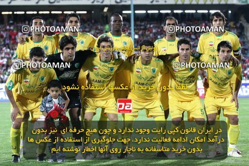 2091992, Tehran, Iran, لیگ برتر فوتبال ایران، Persian Gulf Cup، Week 7، First Leg، Persepolis 2 v 2 Rah Ahan on 2009/09/20 at Azadi Stadium