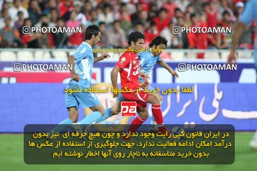 2191424, Tehran, Iran, لیگ برتر فوتبال ایران، Persian Gulf Cup، Week 8، First Leg، 2009/09/25، Persepolis 1 - 2 Paykan