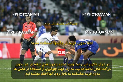 2124470, لیگ برتر فوتبال ایران، Persian Gulf Cup، Week 11، First Leg، 2009/10/12، Tehran، Azadi Stadium، Esteghlal 2 - 3 Esteghlal Ahvaz