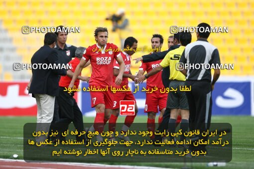 2153104, Tehran, Iran, لیگ برتر فوتبال ایران، Persian Gulf Cup، Week 12، First Leg، Steel Azin 2 v 2 Tractor Sazi on 2009/10/17 at Takhti Stadium