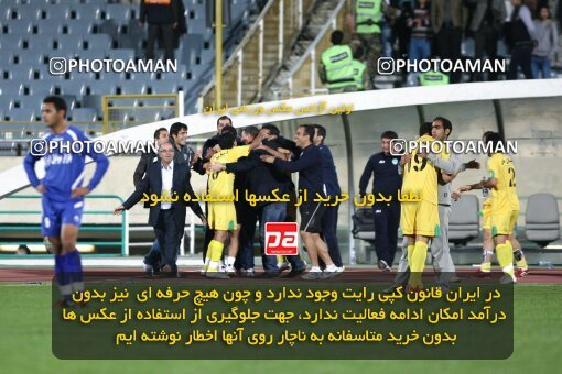 2161567, Tehran, Iran, لیگ برتر فوتبال ایران، Persian Gulf Cup، Week 16، ، 2009/11/07، Rah Ahan 3 - 2 Esteghlal