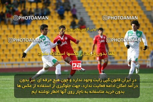 2174528, Tehran, Iran, لیگ برتر فوتبال ایران، Persian Gulf Cup، Week 18، ، 2009/12/03، Steel Azin 2 - 2 PAS Hamedan F.C.