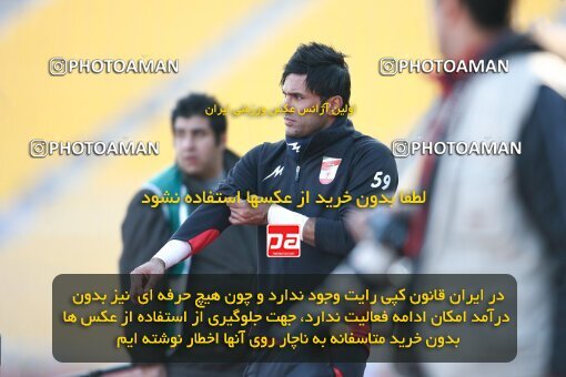 2174555, Tehran, Iran, لیگ برتر فوتبال ایران، Persian Gulf Cup، Week 18، ، 2009/12/03، Steel Azin 2 - 2 PAS Hamedan F.C.