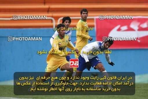 2174698, Tehran, Iran, لیگ برتر فوتبال ایران، Persian Gulf Cup، Week 19، Second Leg، 2009/12/10، Rah Ahan 1 - 2 Malvan Bandar Anzali