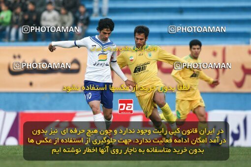 2174703, Tehran, Iran, لیگ برتر فوتبال ایران، Persian Gulf Cup، Week 19، Second Leg، 2009/12/10، Rah Ahan 1 - 2 Malvan Bandar Anzali