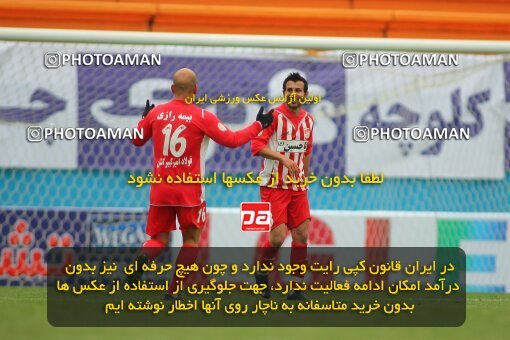 2164087, Tehran, Iran, لیگ برتر فوتبال ایران، Persian Gulf Cup، Week 20، Second Leg، 2009/12/17، Steel Azin 2 - 2 Zob Ahan Esfahan