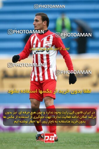 2164076, Tehran, Iran, لیگ برتر فوتبال ایران، Persian Gulf Cup، Week 20، Second Leg، 2009/12/17، Steel Azin 2 - 2 Zob Ahan Esfahan