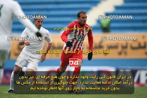 2164546, Tehran, Iran, لیگ برتر فوتبال ایران، Persian Gulf Cup، Week 20، Second Leg، 2009/12/17، Steel Azin 2 - 2 Zob Ahan Esfahan