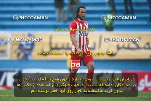 2164586, Tehran, Iran, لیگ برتر فوتبال ایران، Persian Gulf Cup، Week 20، Second Leg، 2009/12/17، Steel Azin 2 - 2 Zob Ahan Esfahan