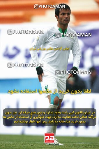 2164647, Tehran, Iran, لیگ برتر فوتبال ایران، Persian Gulf Cup، Week 20، Second Leg، 2009/12/17، Steel Azin 2 - 2 Zob Ahan Esfahan
