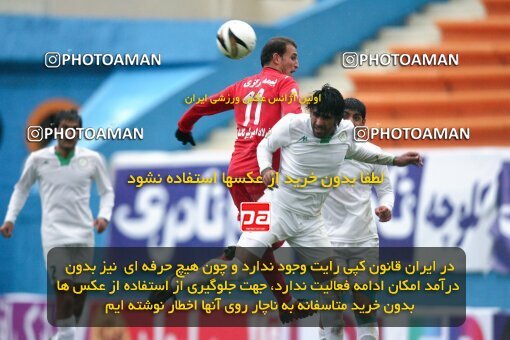2164662, Tehran, Iran, لیگ برتر فوتبال ایران، Persian Gulf Cup، Week 20، Second Leg، 2009/12/17، Steel Azin 2 - 2 Zob Ahan Esfahan