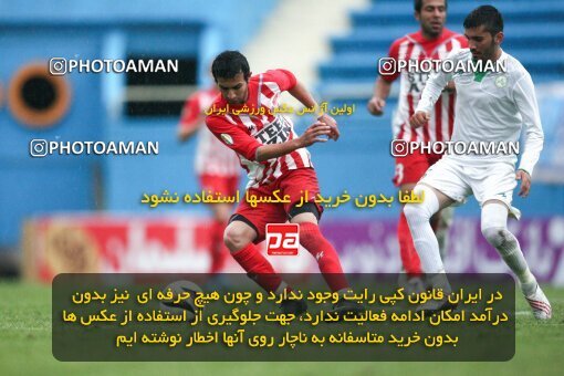 2164668, Tehran, Iran, لیگ برتر فوتبال ایران، Persian Gulf Cup، Week 20، Second Leg، 2009/12/17، Steel Azin 2 - 2 Zob Ahan Esfahan
